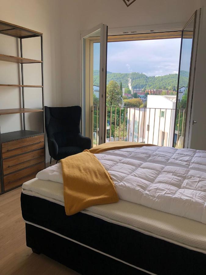 Ferienwohnung Laveno-Mombello Esterno foto