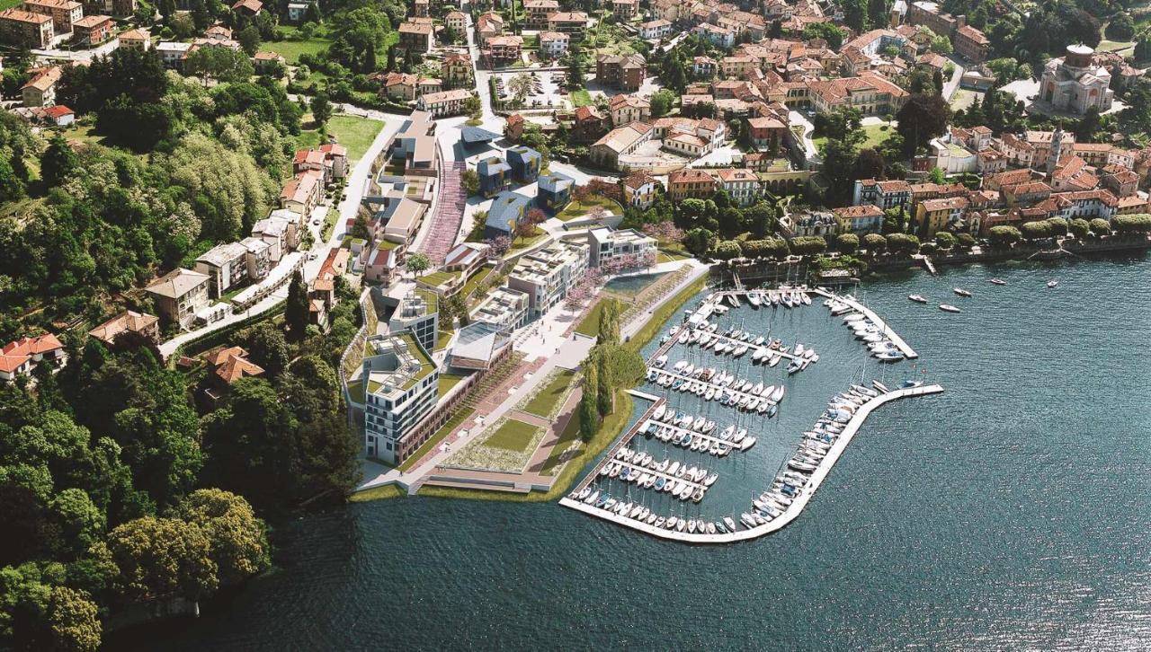 Ferienwohnung Laveno-Mombello Esterno foto